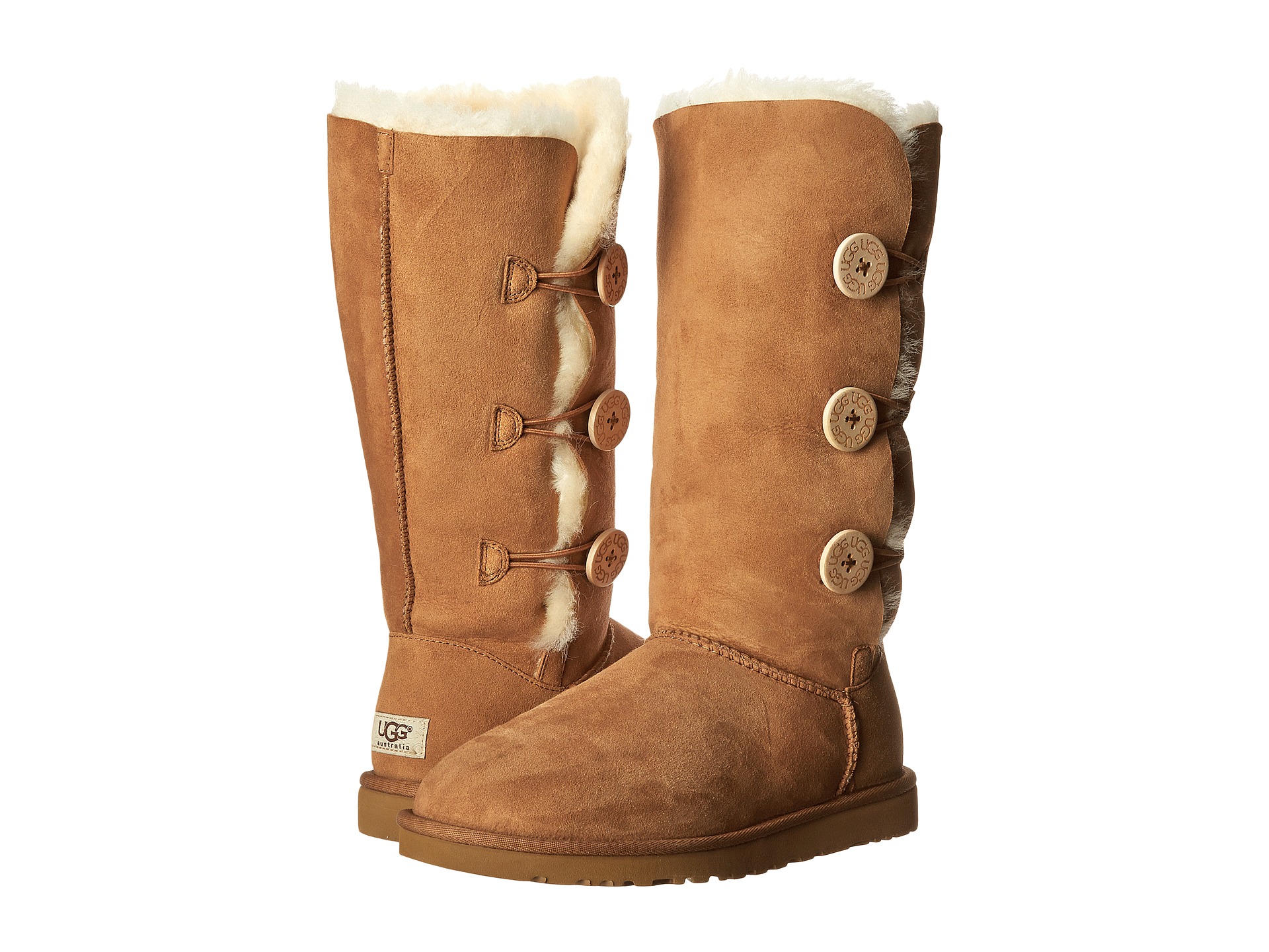 UGG Bailey Button Triplet - Zappos Free Shipping BOTH Ways