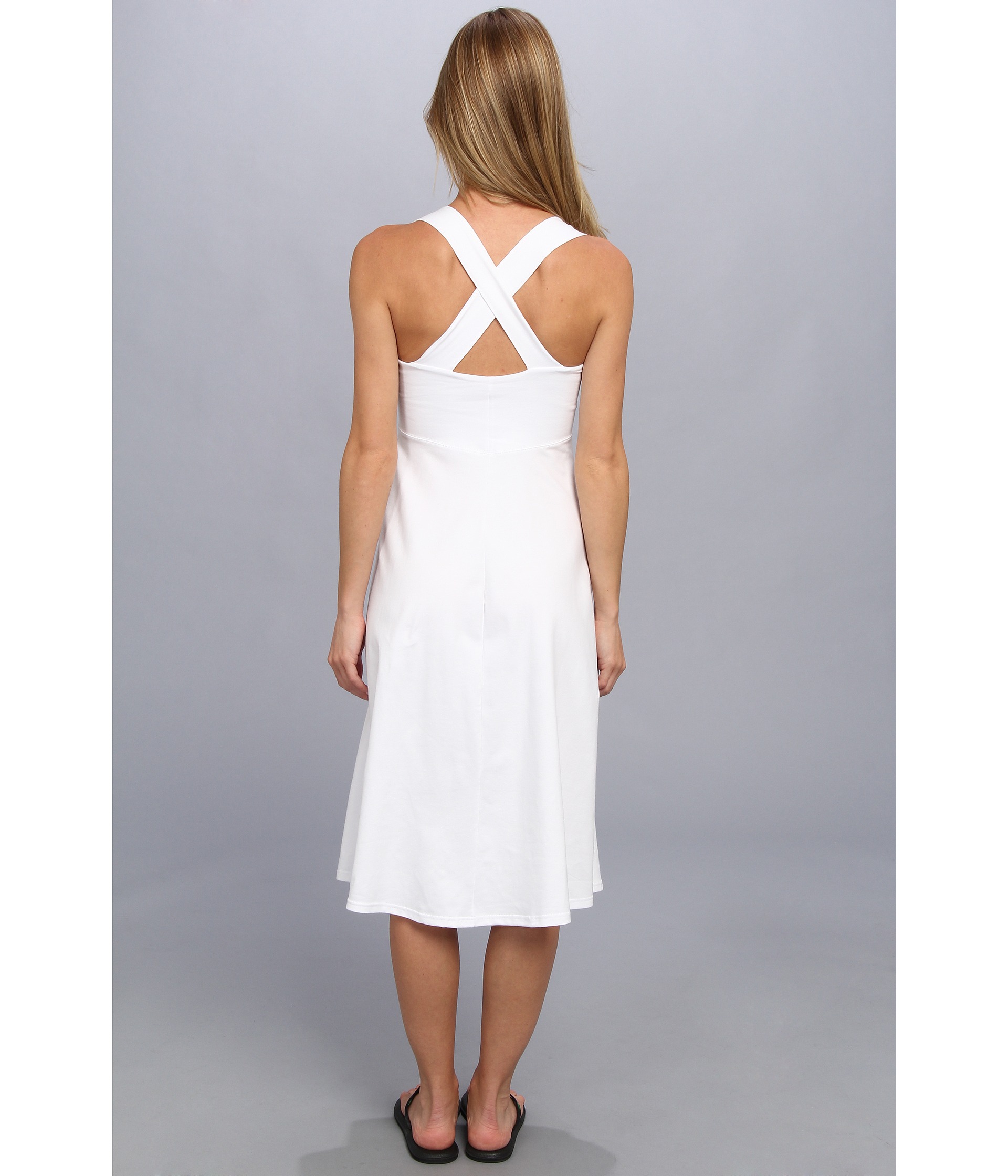 FIG Clothing Solomon Dress White - Zappos Free Shipping BOTH Ways