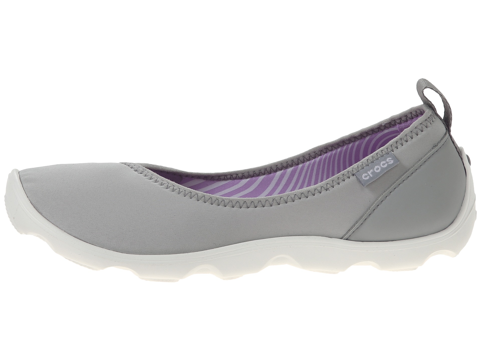 crocs women's duet busy day ballet flat