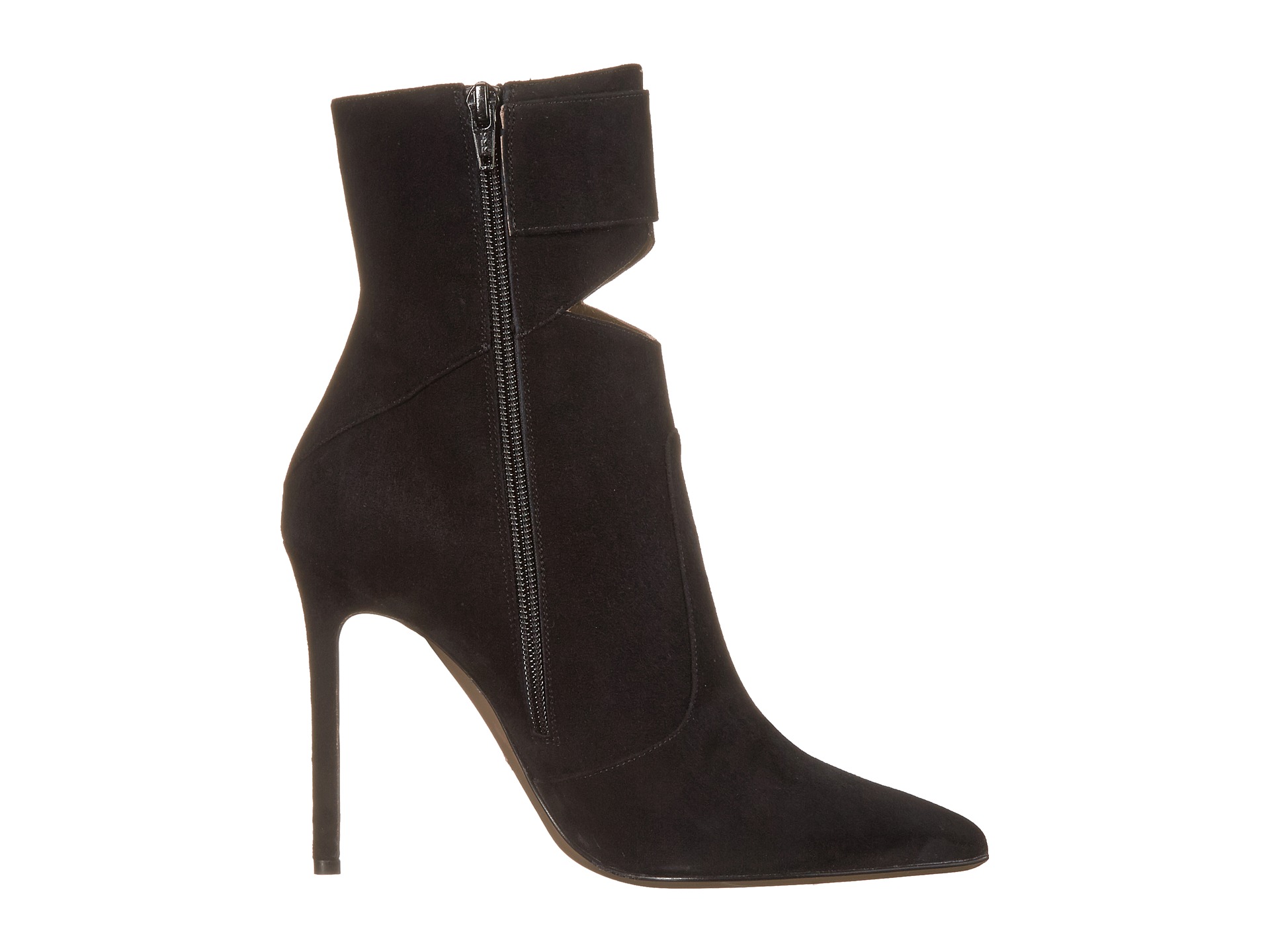 peek a boo toe booties