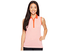 Victory Stripe Sleeveless Polo
