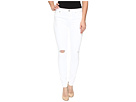 Nico Mid-Rise Super Skinny in Strife/White Distress