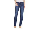 Sadie Straight Vintage Super Comfort Stretch Denim Jeans in Montauk Mid Blue
