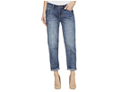 Cameron Cropped Relaxed Boyfriend Soft Rigid Denim in Belleview Vintage Medium