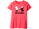 UA Solid Big Logo Short Sleeve Tee (Big Kids)