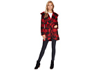 Stanley Buffalo Plaid Wrap Coat