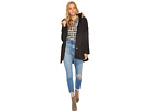 Medici Microfiber Fur Trimmed Coat