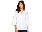 Bell Sleeve Button Down Blouse