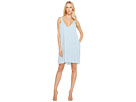 Maryann Twill Voile V-Neck Tie Dress