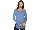 Supreme Jersey Rounded Hem Raglan Long Sleeve Tee