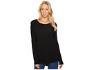 Softest Slub Waffle Hi-Lo Thermal Crew with Slub Insert
