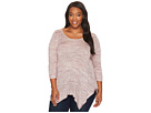 Plus Size Langley Spacedye Knit Top