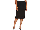 Plus Size Ollie Ponte Pencil Skirt