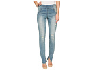 Modern Pull-On 31" Denim Jeggings in Bleach