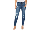 Abby Skinny with Destruct Detail in Vintage Super Comfort Stretch Denim in Smithtown Destruct