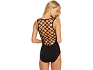 Solid Back Detail One-Piece