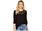 Lace Collar Thermal Top