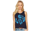 Beaded Floral Tank Top