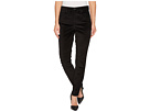 Black Velveteen Skinny in Raven Feather