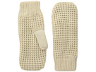 Waffle Knit Plush Mitten