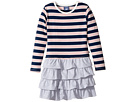 French Stripe Ruffle Skirt Dress (Toddler/Little Kids/Big Kids)