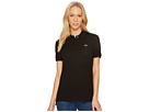 Short Sleeve Two-Button Classic Fit Pique Polo