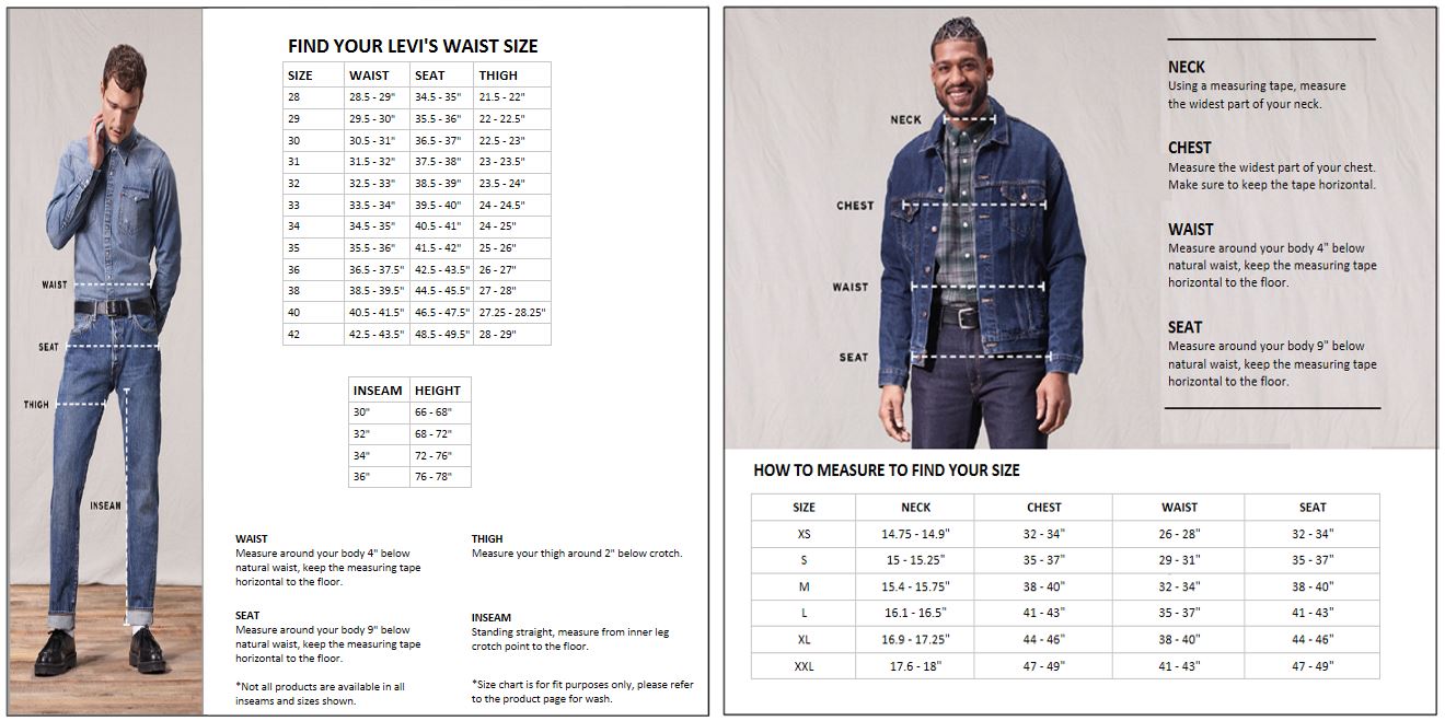 levis 502 size chart Cheaper Than 