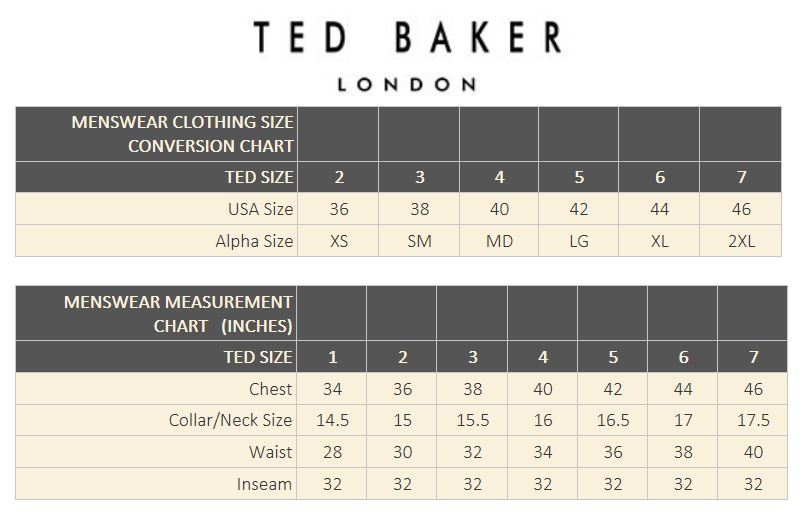 ted baker size 3 in us mens