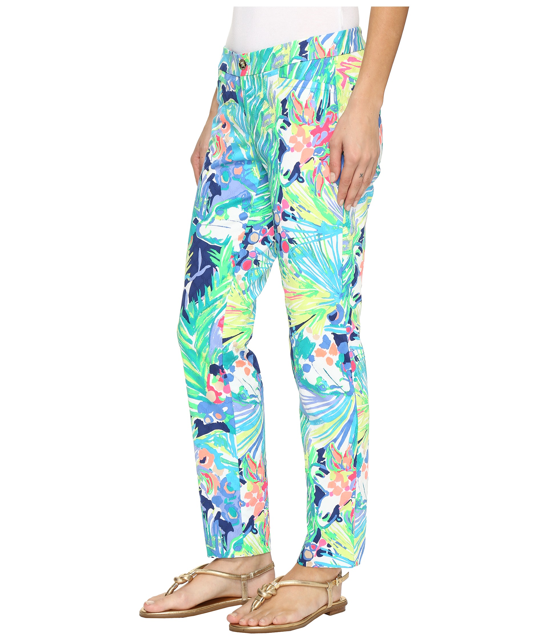 Lilly Pulitzer Kelly Skinny Ankle Pants - Zappos.com Free Shipping BOTH ...