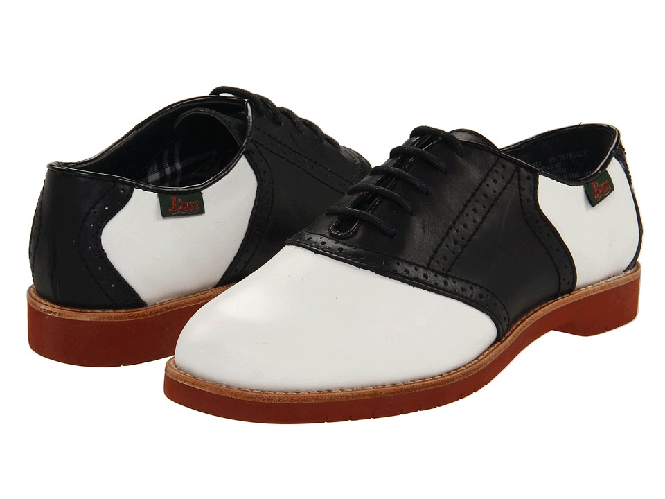 Retro Saddle Shoes: Black & White, Two Toned, Oxford Shoes